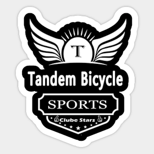 The Sport Tandem Bicycle Sticker